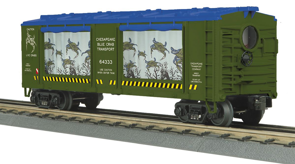 O Maryland Blue Crabs Operating Aquarium Car