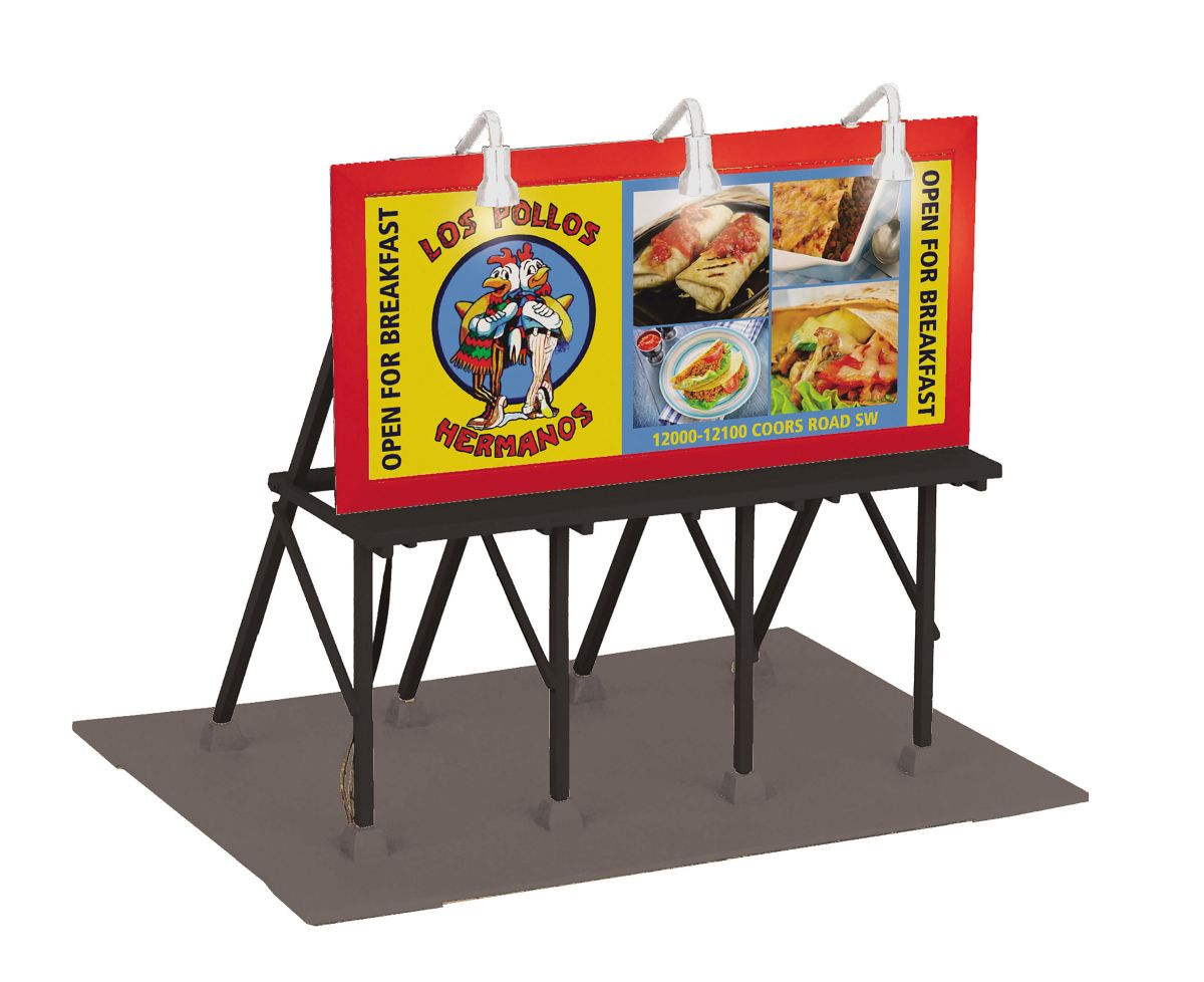 TARIFF O Lighted Billboard Los Pollos Hermanos