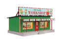 O Tiny Elves Workshop Road Side Stand w/Operating Christmas
