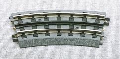 TARIFF O RealTrax O54 Half Curve Track/25bx