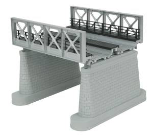 O 2-Track Girder Bridge/sil (was #401063)