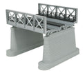 O Silver Two-Track Bridge Girder