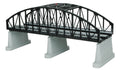 O Black Two-Track Steel Arch Bridge
