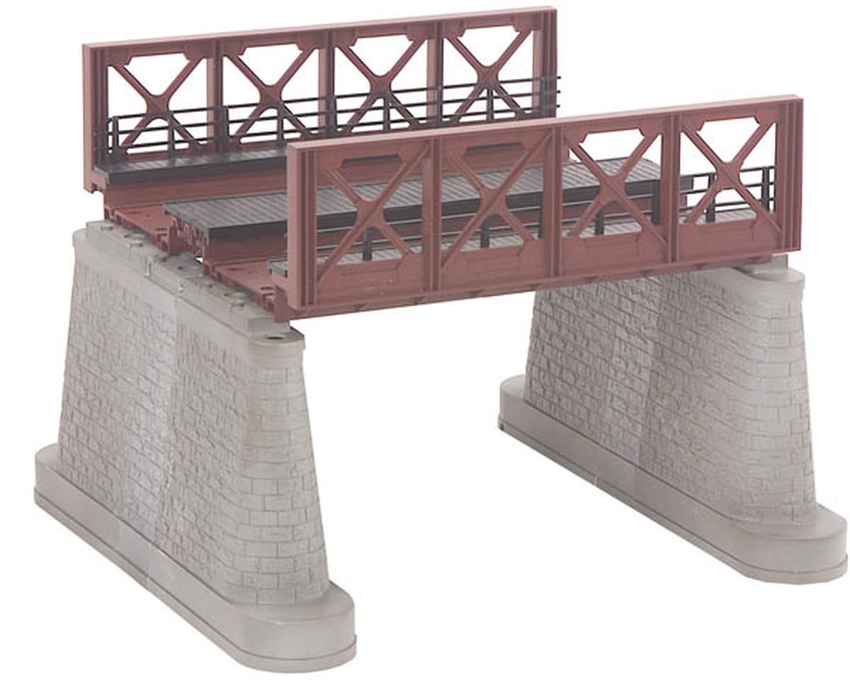 O Rust Two-Track Girder Bridge