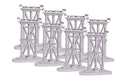 O RealTrax Elevated Subway Trestle/8pc