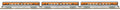 G Denver Rio Grande 3-Car Streamlined Passenger Set