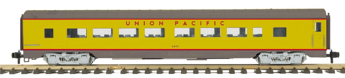 G UP Streamlined Coach Car Yellow
