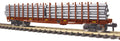 G G Flatcar w/Pipe Load
