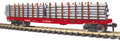 G G Flatcar w/Pipe Load