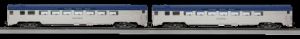 HO NKP 2pk Ribbed Parlor Psg.Cars