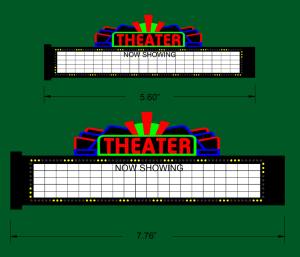 Theater Sign  (Lg)