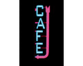 Cafe Vertical Sign  (Lg)