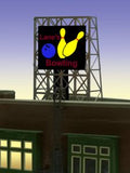 Bowling Rooftop Sign  (N/Z)