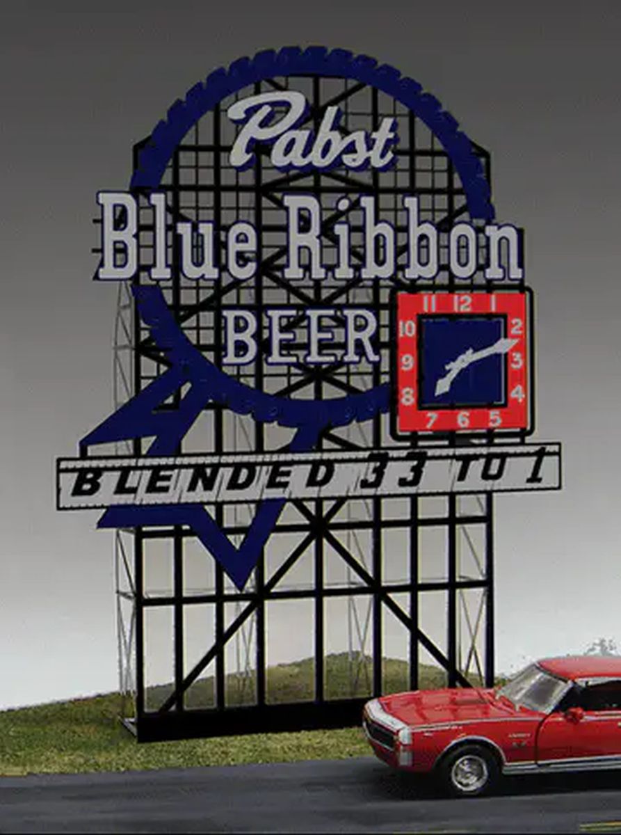 Pabst Blue Ribbon Sign  (Sm)