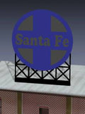 Santa Fe Sign  (Med)