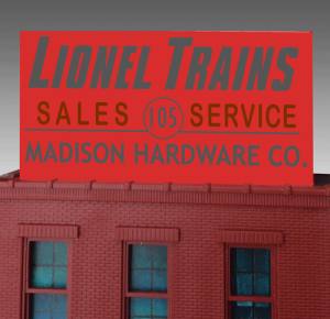Madison Hardware Sign  (Sm)