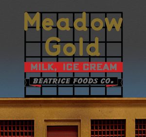 Meadow Gold Sign  (Sm)