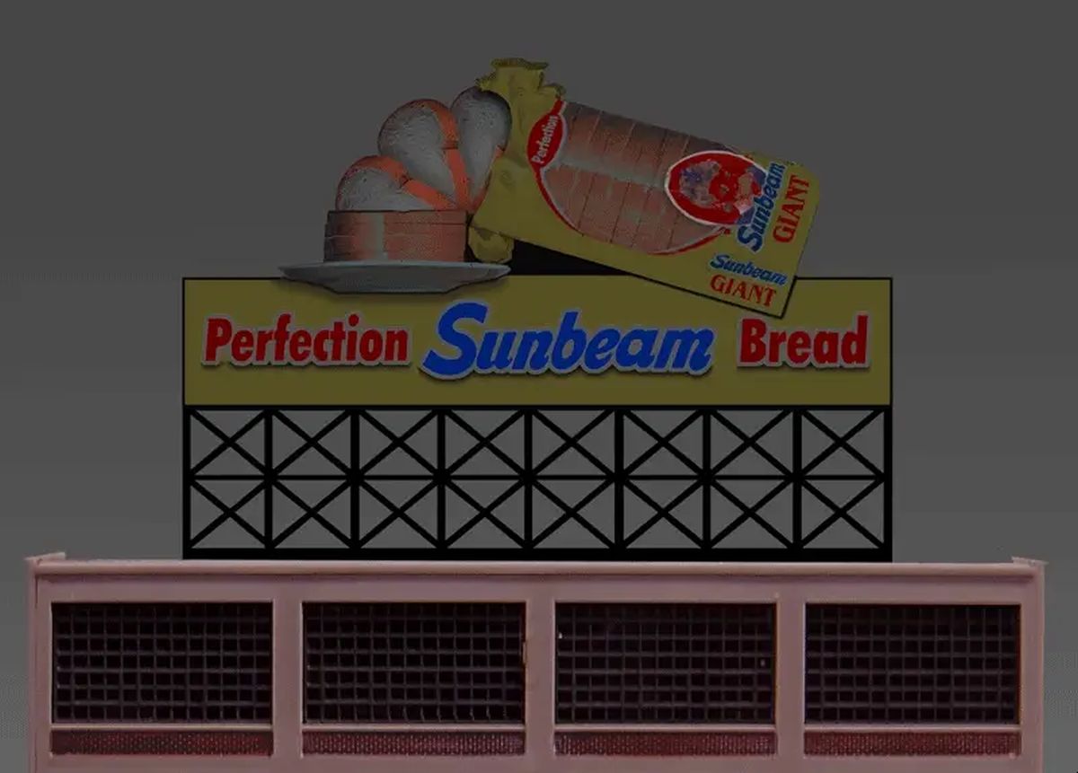Sunbeam Bread Billboard N/Z