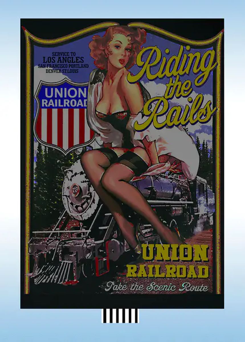Riding the Rails Billboard (Sm)