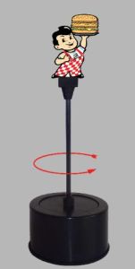 Big Boy Rotating Sign
