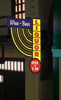 Liquor Sign  (Fan  Sm  Left)