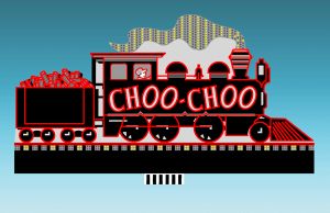 Choo Choo Sign  (Lg)