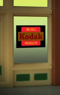 Kodak Window Sign