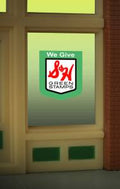 S&H Window Sign