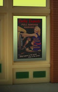 Lugnuts Window Sign