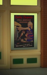 Lugnuts Window Sign