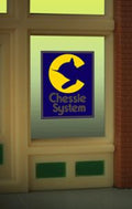 Chessie Window Sign HO/O
