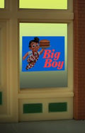 Big Boy Window Sign