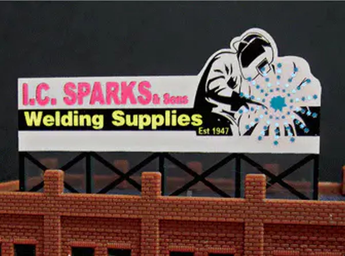 I.C. Sparks Sign  (Med)