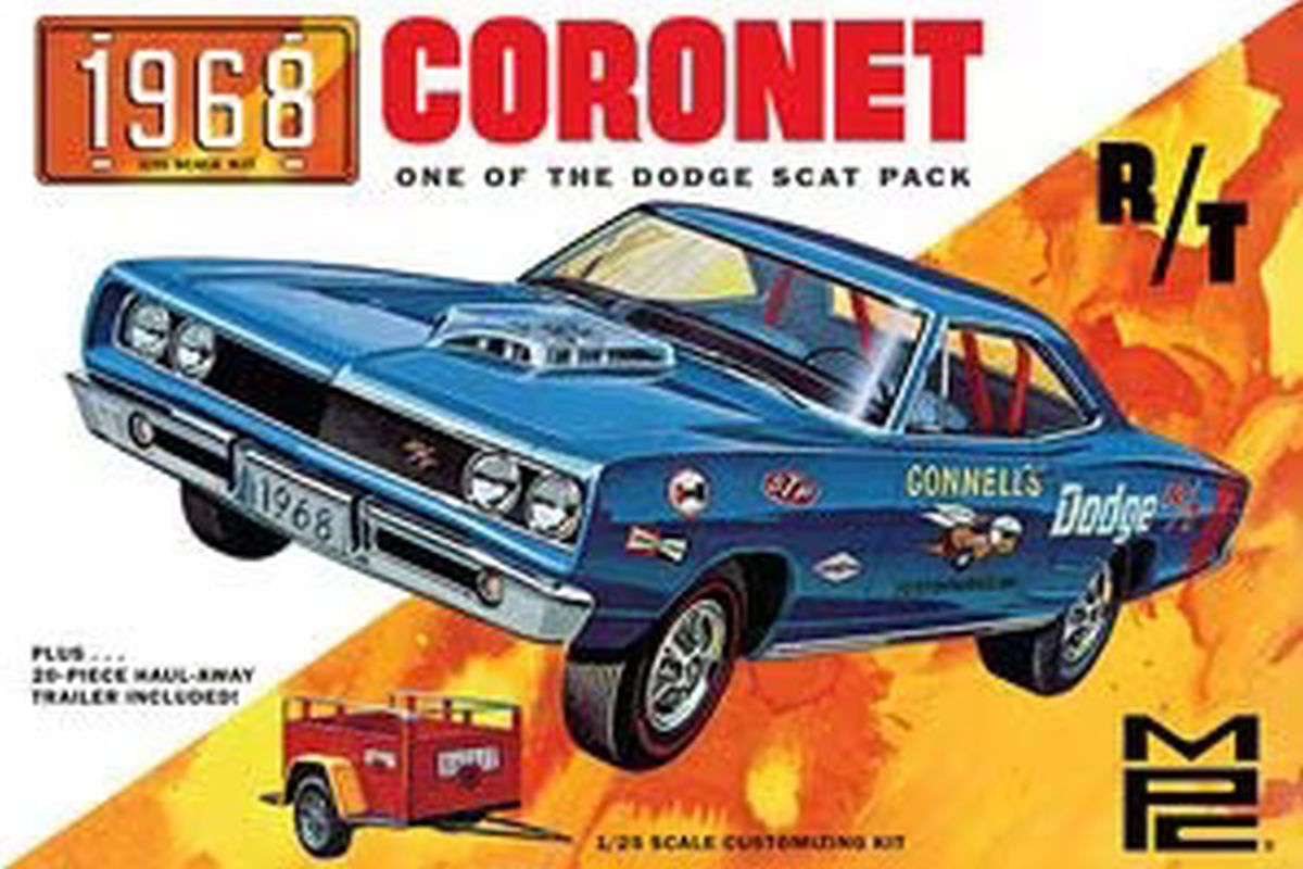 1968 Dodge Coronet Hardtop w/Trailer