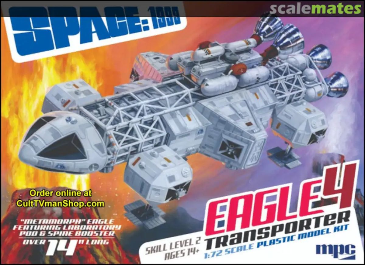 14 Space:1999 Eagle 4 featuring Lab Pod & Spine Boost