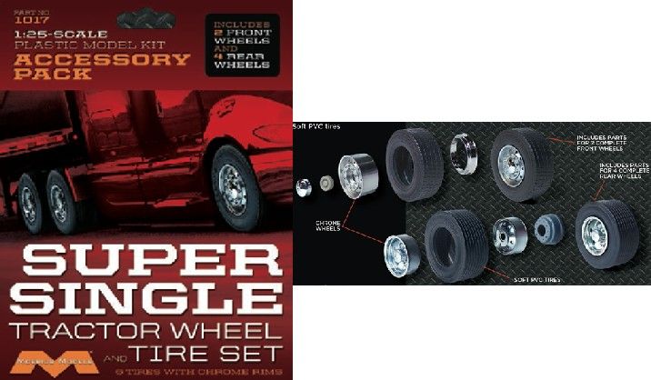 Super Single Tractor Wheel & Tire Set