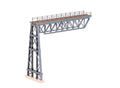 N Steel Truss Span  with Steel Trestle