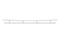 HO Catenary Contact Wires 260mm (5)