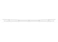 HO Catenary Contact Wires 500mm (5)