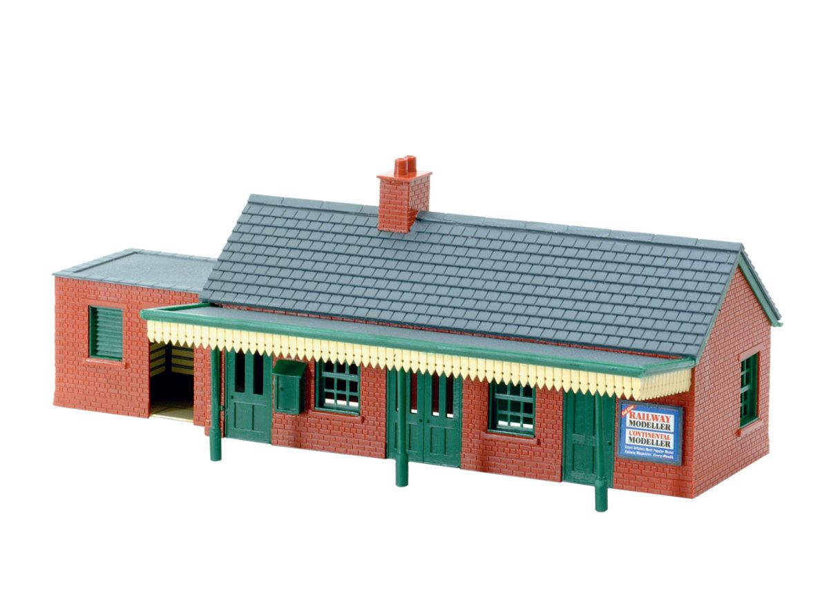 N Country Station Building  brick type