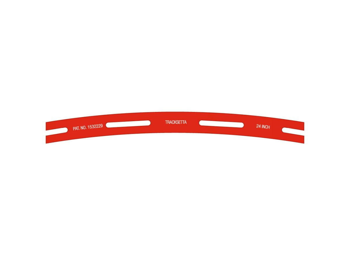 HO 30" Rad Template