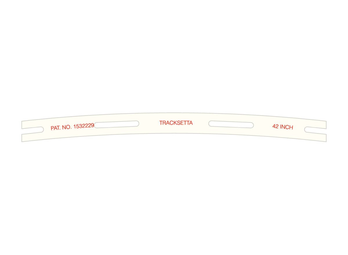 HO 42" Rad Template