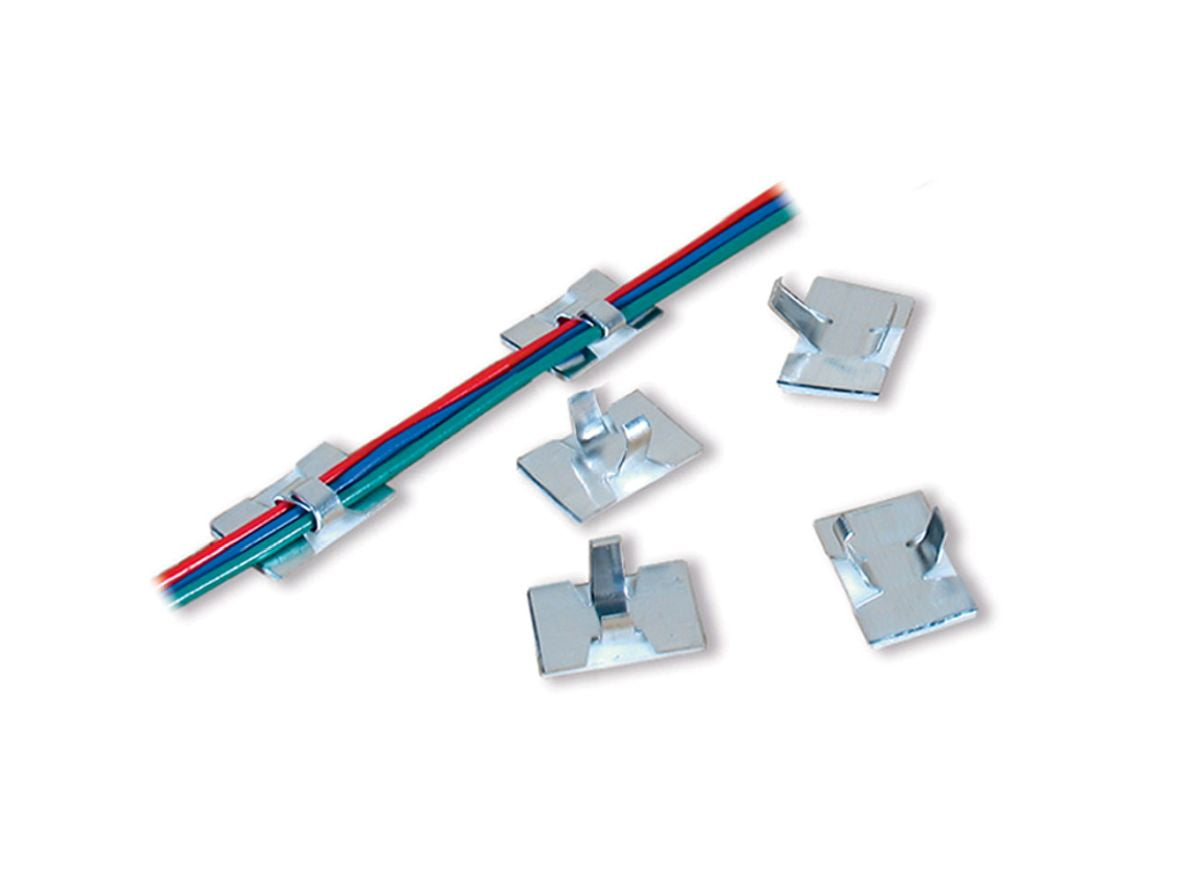 PECO-P/Lec-Universal-Cable Clips - self adhesive