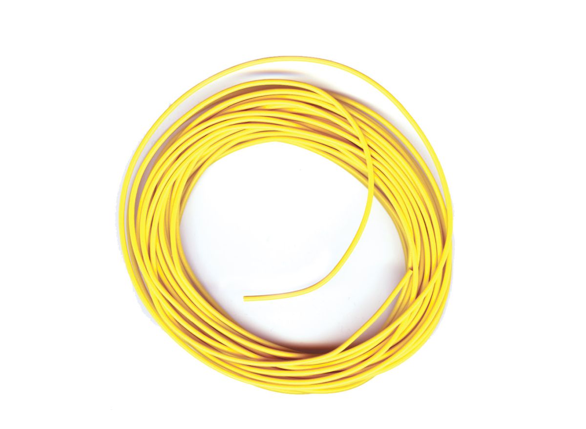 Electrical Wire  Yellow  3 amp  16 strand