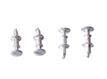 O Buffers NBR (White Metal)