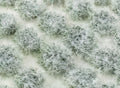 4mm Iced Winter Static Grass Tufts x 100
