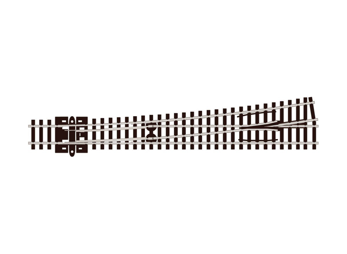 N PECO-S/Line-N-Turnout C80 Lar Rad LH INS