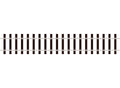 G G1 Flex Track C200 W-Sleeper/tie 12pcs