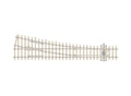 HO Turnout C75 Con Sleeper/tie Med Rad RH ELE