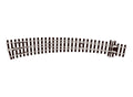 HO Turnout C75 Curved LH ELE